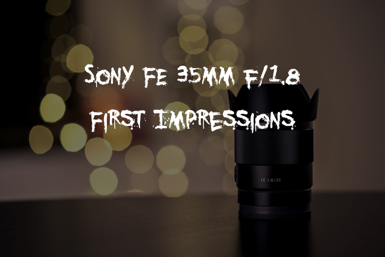 Sony FE 35mm F/1.8